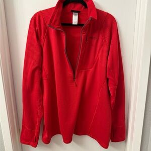 Patagonia Red Half-Zip Pullover
